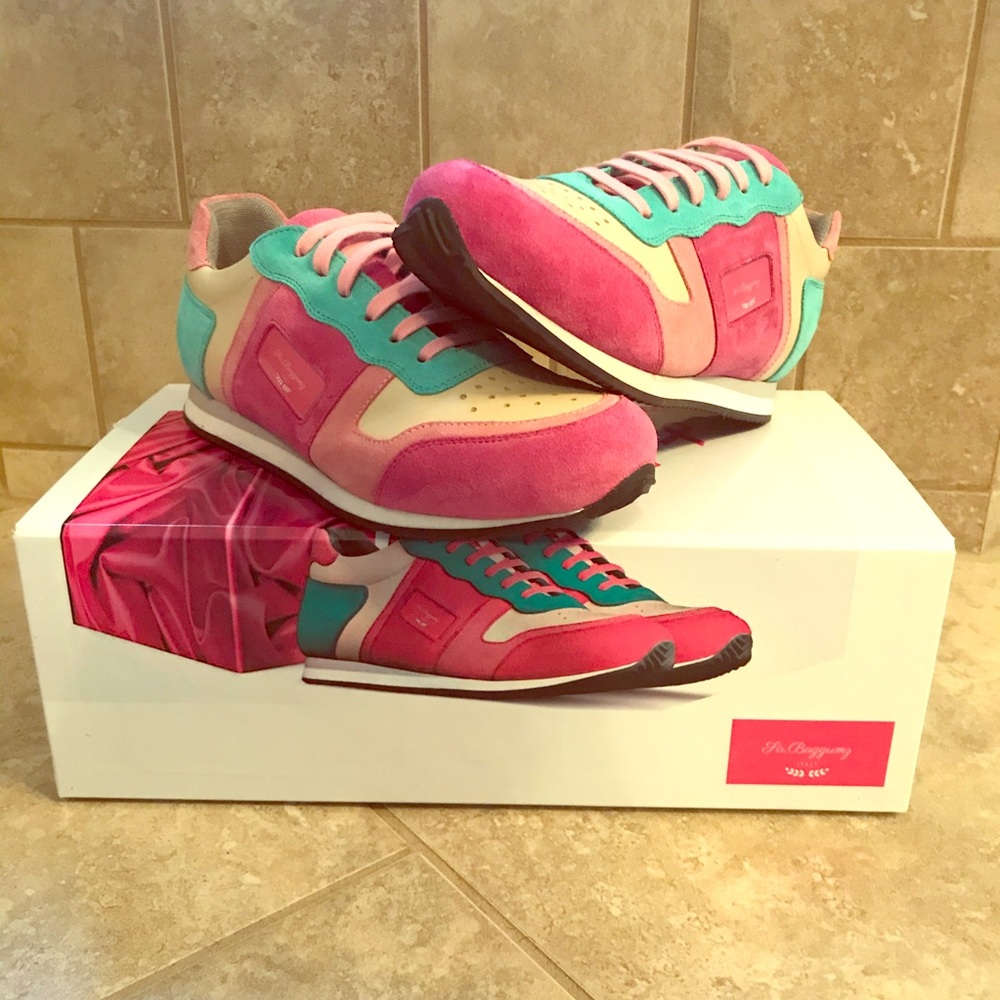 Sir.Baggumz Italy custom design suede&leather shoe